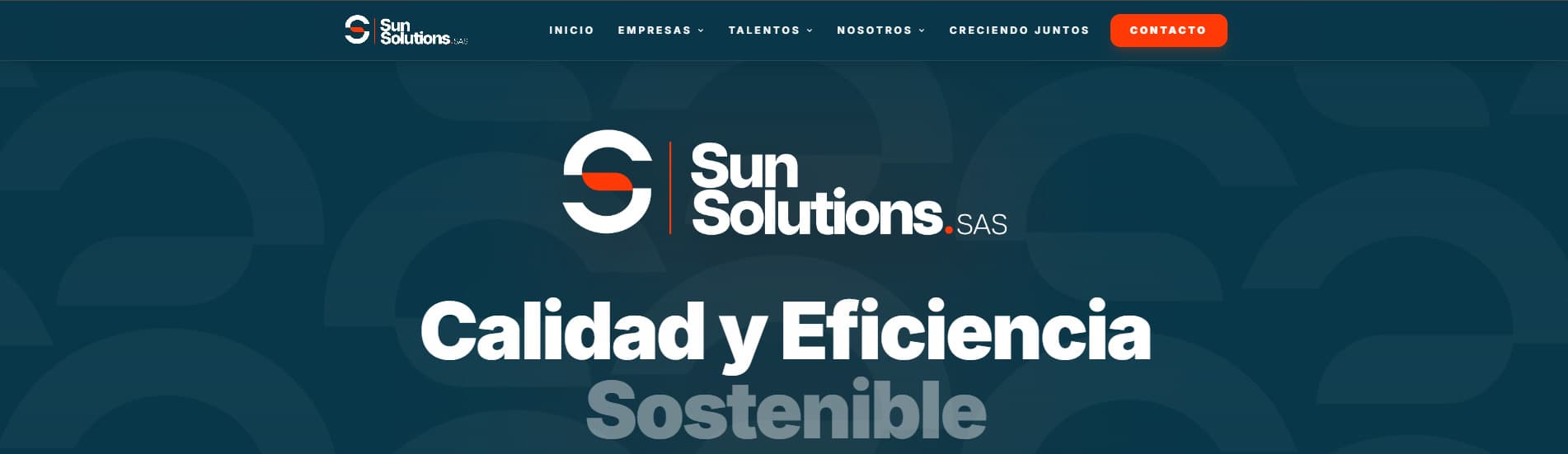 Captura del sitio SUN SOLUTIONS