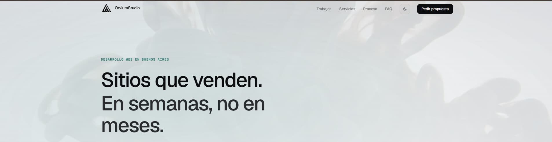 Captura del sitio ORVIUM STUDIO
